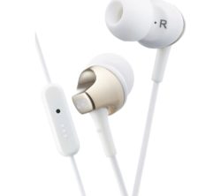 JVC HA-FR325-N-E Headphones - White & Gold